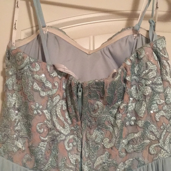 Light Blue Prom Dress - Picture 3 of 4